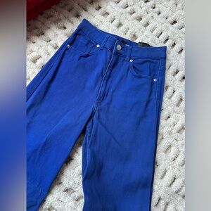 Wide Leg Twill Pants
